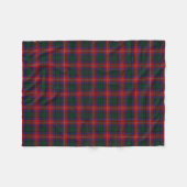 Scottish Clan Rattray Classic Tartan Fleece Deken (Voorkant (Horizontaal))