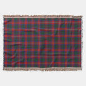 Scottish Clan Rattray Tartan Deken (Voorkant)