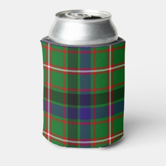 Scottish Clan Reid Tartan Pset Blikjeskoeler (Blikje Achterkant)