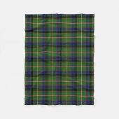 Scottish Clan Reid Tartan Pset Fleece Deken (Voorkant)