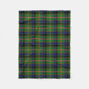 Scottish Clan Reid Tartan Pset Fleece Deken