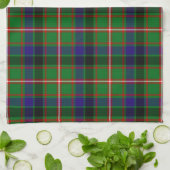 Scottish Clan Reid Tartan Pset Theedoek (Gevouwen)