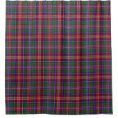 Scottish Clan Ritchie Tartan Pset Douchegordijn (Voorkant)
