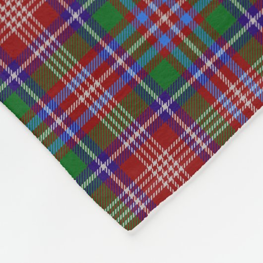 Scottish Clan Ritchie Tartan Pset Fleece Deken (Hoek)