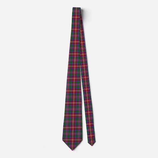 Scottish Clan Ritchie Tartan Pset Stropdas (Voorkant)