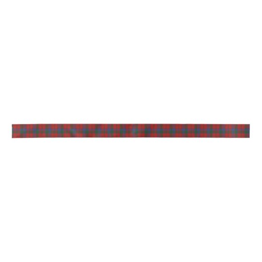Scottish Clan Robertson Donnachaidh Classic Tartan Satijnen Lint (Voorkant)