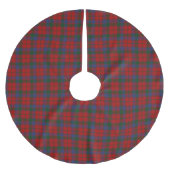 Scottish Clan Robertson Donnachaidh Tartan Kerstboom Rok (Voorkant)