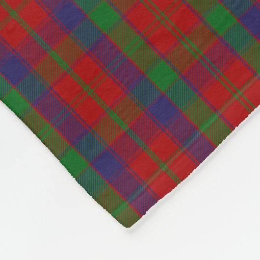 Scottish Clan Robertson Tartan Pset Fleece Deken (Hoek)