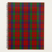Scottish Clan Robertson Tartan Pset Planner (Voorkant)