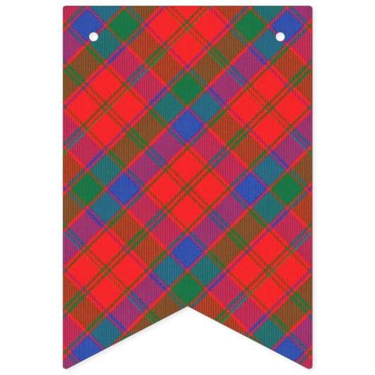 Scottish Clan Robertson Tartan Vlaggetjes (Tweede vlag)