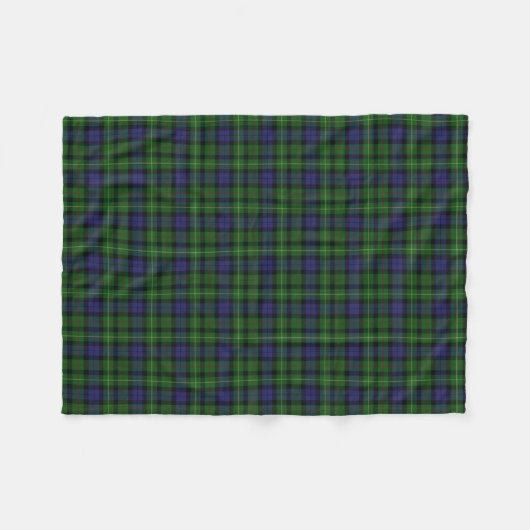 Scottish Clan Rollo Classic Tartan Fleece Deken (Voorkant (Horizontaal))