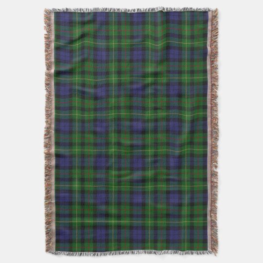 Scottish Clan Rollo Tartan Deken (Voorkant Verticaal)