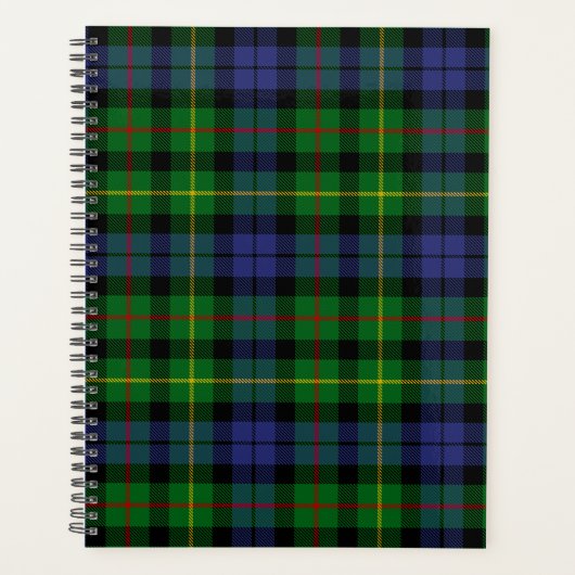 Scottish Clan Rollo Tartan Pset Planner (Voorkant)
