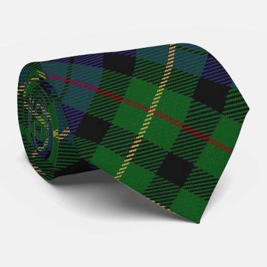 Scottish Clan Rollo Tartan Stropdas (Opgerold)