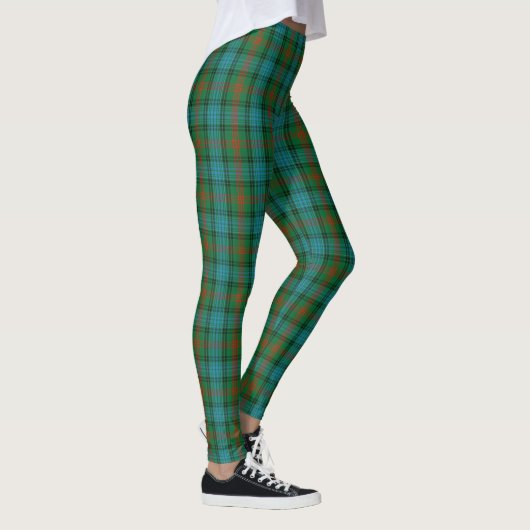Scottish Clan Ross Hunting Tartan Leggings (Rechts)