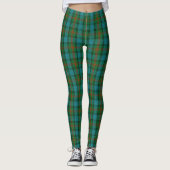 Scottish Clan Ross Hunting Tartan Leggings (Voorkant)