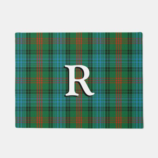 Scottish Clan Ross Tartan Deurmat (Voorkant)