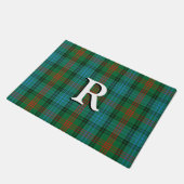 Scottish Clan Ross Tartan Deurmat (Schuin)