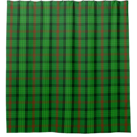 Scottish Clan Ross Tartan Pset Douchegordijn (Voorkant)