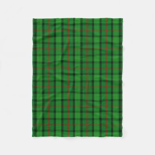 Scottish Clan Ross Tartan Pset Fleece Deken (Voorkant)