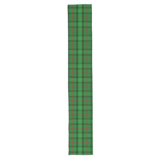 Scottish Clan Ross Tartan Pset Lange Tafelloper (Voorkant)