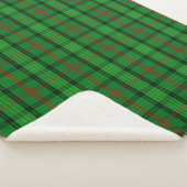 Scottish Clan Ross Tartan Pset Sherpa Deken (3/4)
