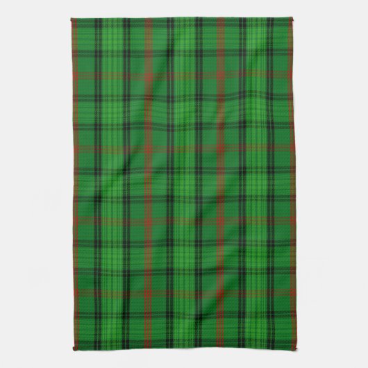 Scottish Clan Ross Tartan Pset Theedoek (Verticaal)