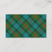 Scottish Clan Ross Tartan Pset Visitekaartje (Achterkant)