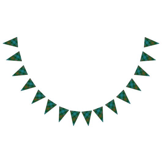 Scottish Clan Ross Tartan Vlaggetjes (Alle)