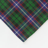 Scottish Clan Russell Classic Tartan Fleece Deken (Hoek)