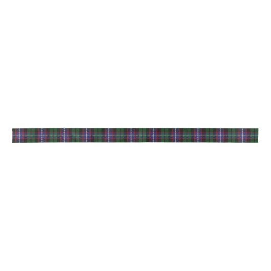 Scottish Clan Russell Classic Tartan Satijnen Lint (Voorkant)