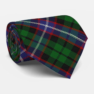 Scottish Clan Russell Letter R Monogram Tartan Stropdas