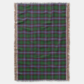 Scottish Clan Russell Tartan Deken (Voorkant Verticaal)