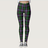 Scottish Clan Russell Tartan Leggings (Voorkant)