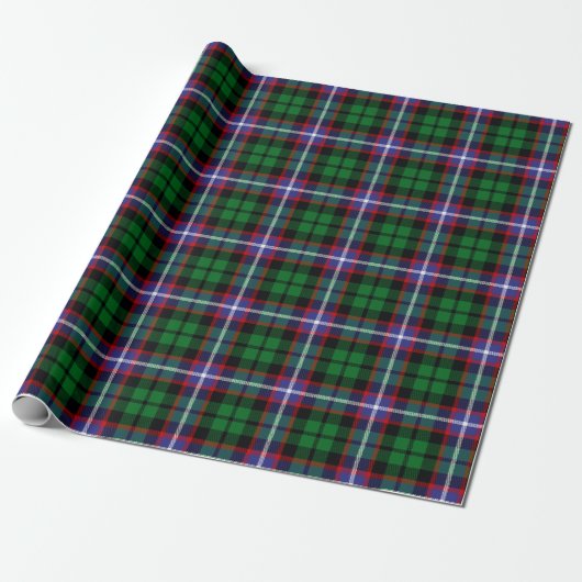 Scottish Clan Russell Tartan Pset Cadeaupapier (Uitgerold)