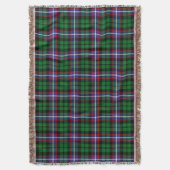 Scottish Clan Russell Tartan Pset Deken (Voorkant Verticaal)