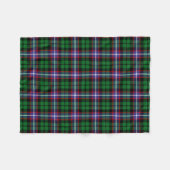 Scottish Clan Russell Tartan Pset Fleece Deken (Voorkant (Horizontaal))
