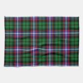 Scottish Clan Russell Tartan Pset Theedoek (Horizontaal)