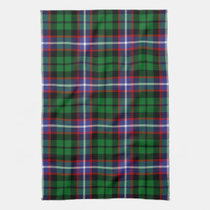 Scottish Clan Russell Tartan Pset Theedoek