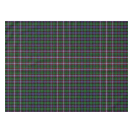 Scottish Clan Russell Tartan Tafelkleed (Voorkant (Horizontaal))