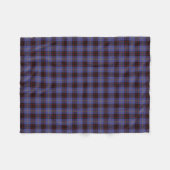 Scottish Clan Rutherford Classic Tartan Fleece Deken (Voorkant (Horizontaal))