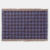 Scottish Clan Rutherford Tartan Deken (Voorkant)