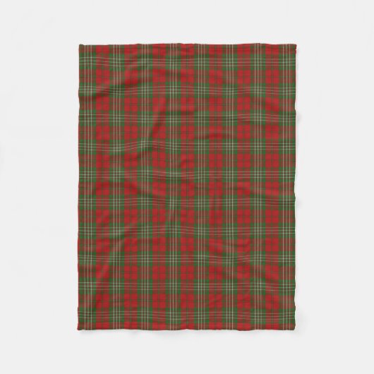 Scottish Clan Scott Classic Tartan Fleece Deken (Voorkant)