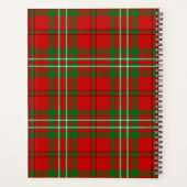Scottish Clan Scott Tartan Pset Planner (Achterkant)