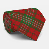 Scottish Clan Scott Tartan Pset Stropdas (Opgerold)