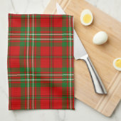 Scottish Clan Scott Tartan Pset Theedoek (Quarter Fold)
