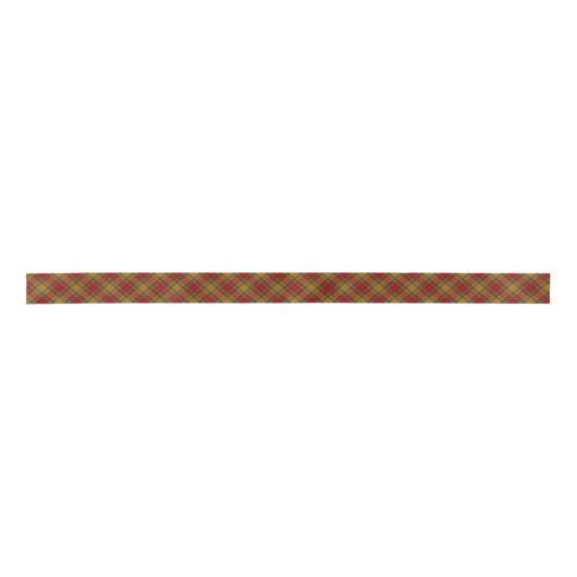 Scottish Clan Scrymgeour Classic Tartan Satijnen Lint (Voorkant)