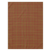 Scottish Clan Scrymgeour Oranje Red Tartan Tafelkleed (Voorkant)