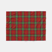 Scottish Clan Seton Tartan Pset Fleece Deken (Voorkant (Horizontaal))