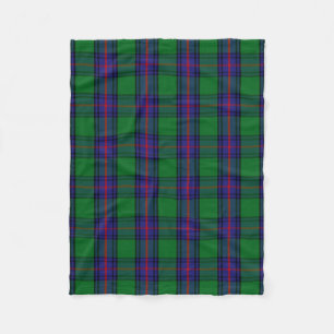 Scottish Clan Shaw Tartan Pset Fleece Deken